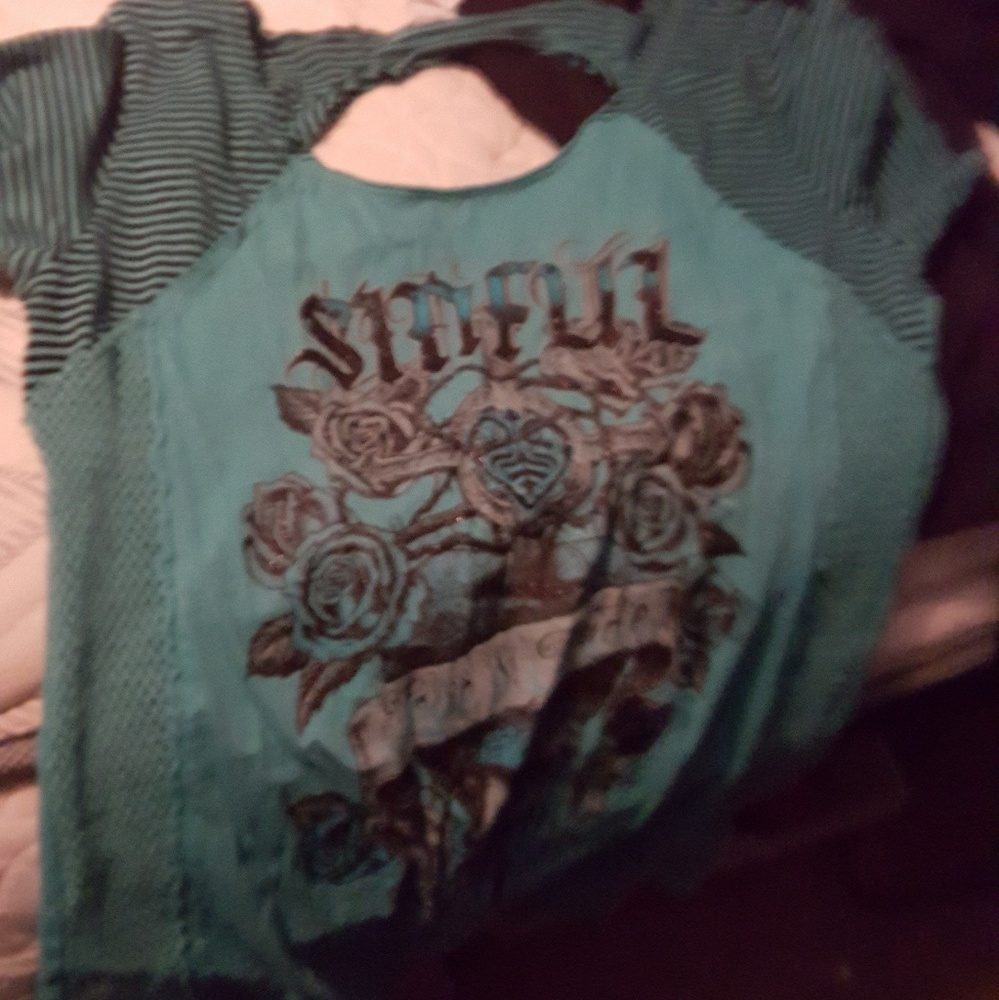 Affliction short sleeve shirt